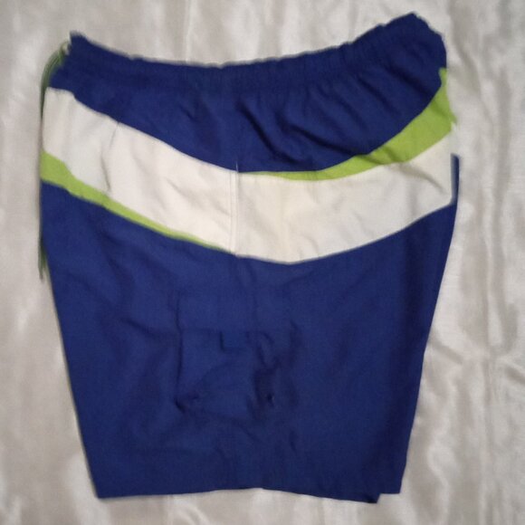 Sand N Sun men's swimwear blue/white/green size XL(40-42) - Picture 3 of 9